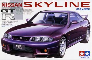 โมเดลประกอบ รถยนต์ทามิย่า Nissan Skyline GTR V Spec R33 1/24