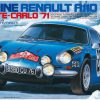 โมเดลประกอบ Renault Alpine A110 71 Monte Carlo 1/24