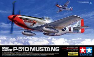 โมเดลเครื่องบินทามิย่า North American P-51D Mustang 1 : 32