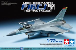 โมเดลเครื่องบิน ทามิย่า F-16 CJ Fighting Falcon Block 50 1/72
