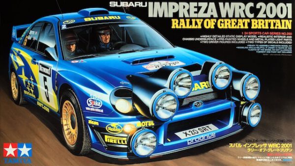 โมเดลประกอบ รถยนต์ทามิย่า Subaru Impreza WRC 2001 1 : 24