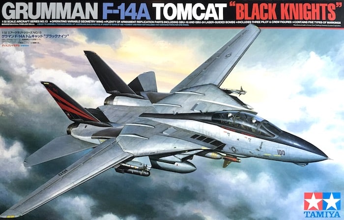 โมเดลเครื่องบิน Grumman F-14A Tomcat BLACK KNIGHTS (1/32)