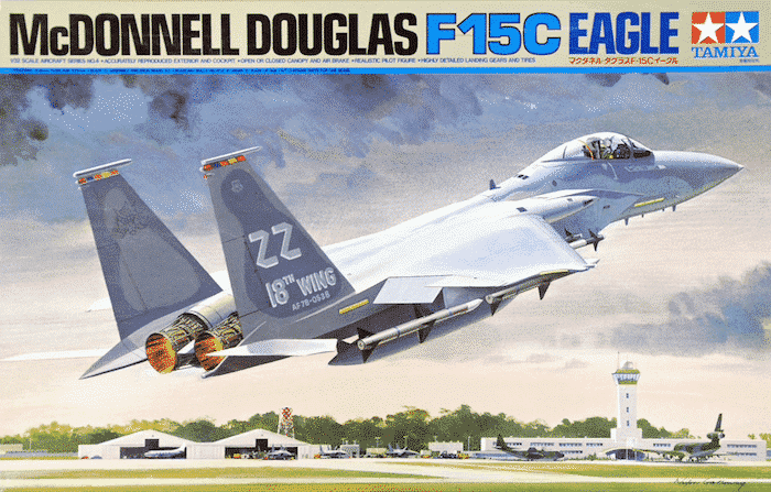 โมเดลเครื่องบิน McDonnell Douglas F-15C Eagle 1/32