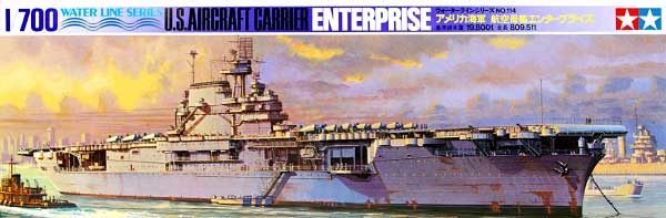 ขาย โมเดลเรือบรรทุกเครื่องบินทามิย่า US Enterprise Aircraft Carrier 1 : 700