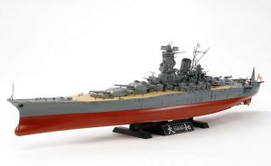 โมเดลเรือประจัญบานยามาโต้ Yamato Japanese Battleship 1/350