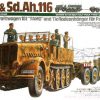 ทามิย่า German 18 Ton Heavy Half Track Famo and Tank Transporter