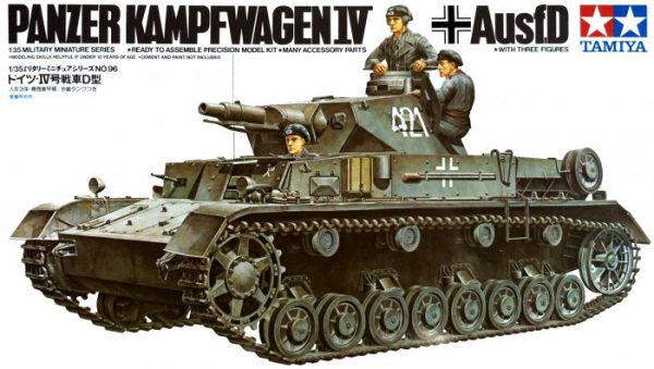 โมเดลรถถังขนาดกลางทามิย่า Panzerkampfwagen Mk.IV Ausf.D 1/35