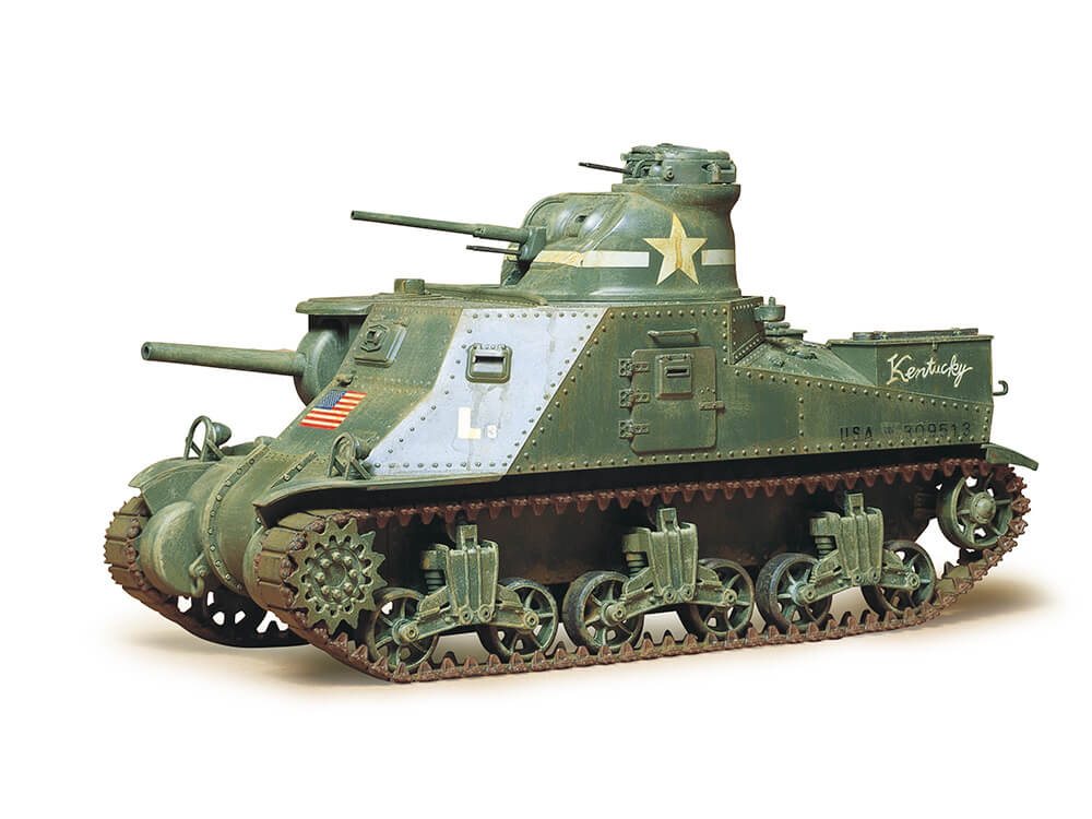 โมเดลรถถังอเมริกัน U.S. Medium Tank M3 Lee Mk.1 1/35