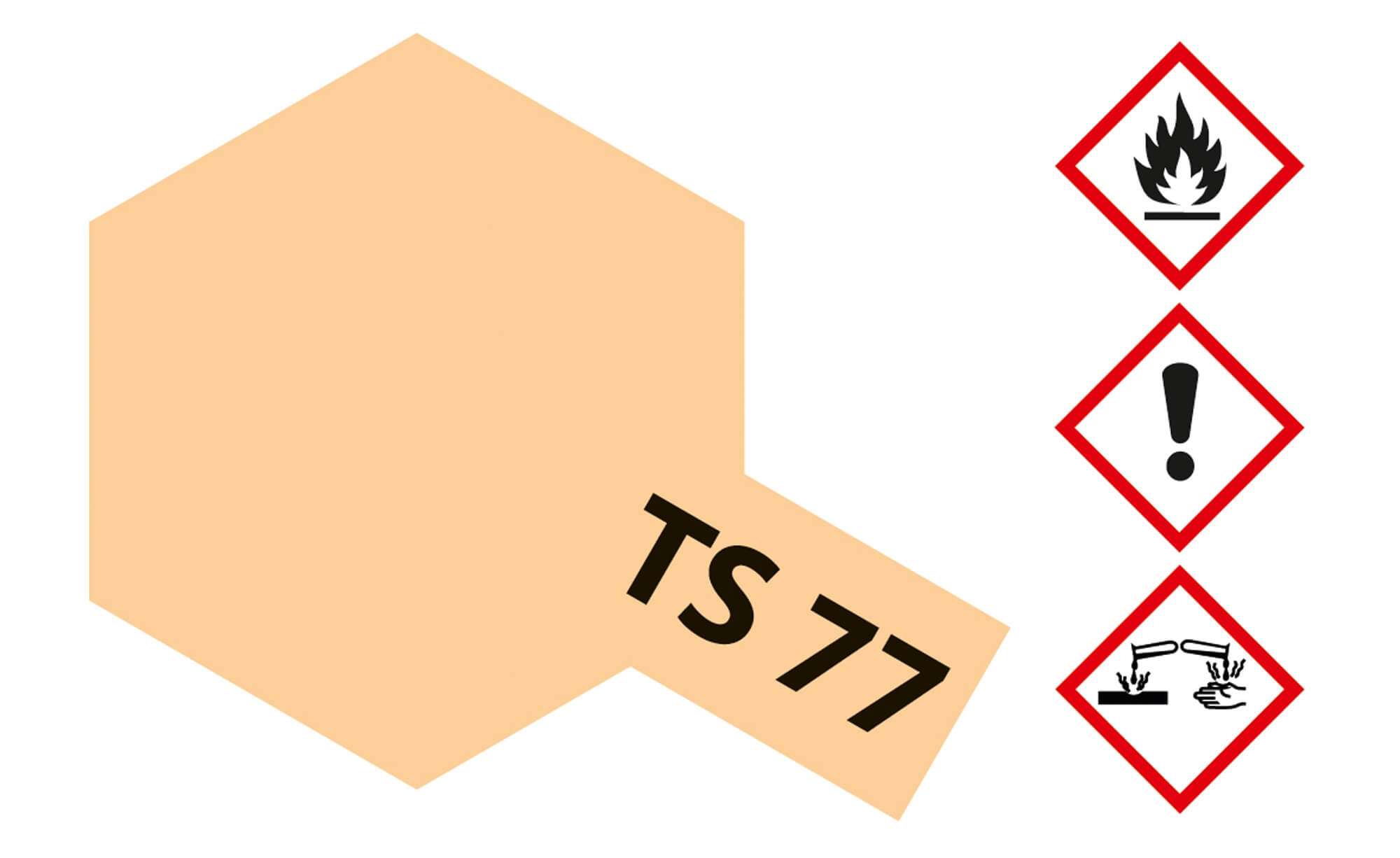 TS-77 FLAT FLESH 100ml