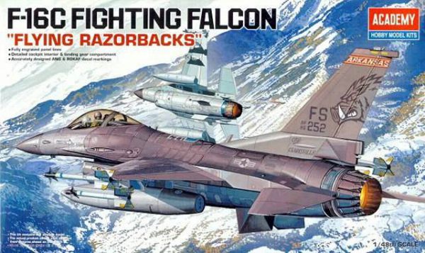 ขายโมเดลเครื่องบิน F-16C Fighting Falcon Flying Razorbacks