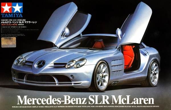 โมเดลรถยนต์ เมอซิเดส Mercedes-Benz SLR McLaren 1/24