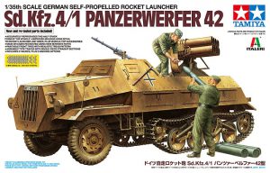 รถกึ่งสายพาน TAMIYA 37017 Sd.Kfz.4/1 PANZERWERFER 42 1/35