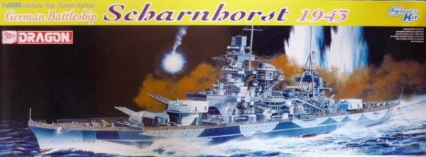 โมเดลเรือรบ German Battleship Scharnhorst 1943 (1/350)
