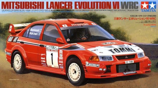 รถทามิย่า TAMIYA MITSUBISHI LANCER EVOLUTION VI WRC 1/24