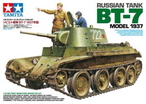 โมเดลรถถังขนาดเบา Soviet BT-7 Model 1937 (1/35)