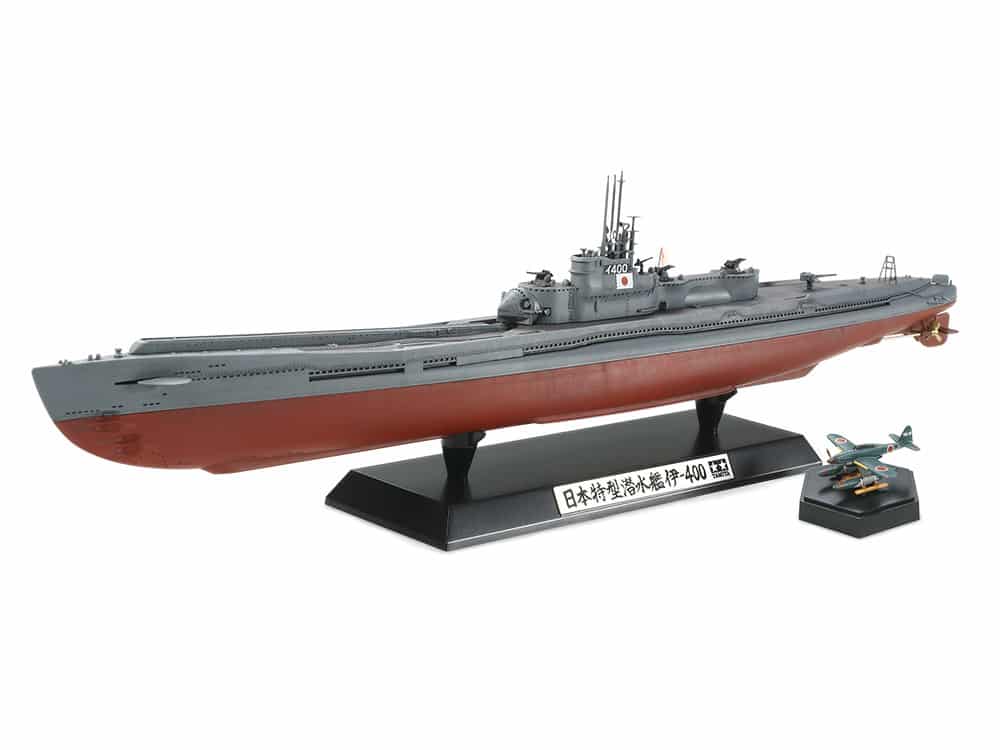 โมเดลเรือดำน้ำญี่ปุ่น Submarine I-400 Class 1/350