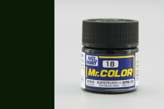 Mr.Color C18 RLM70 black green