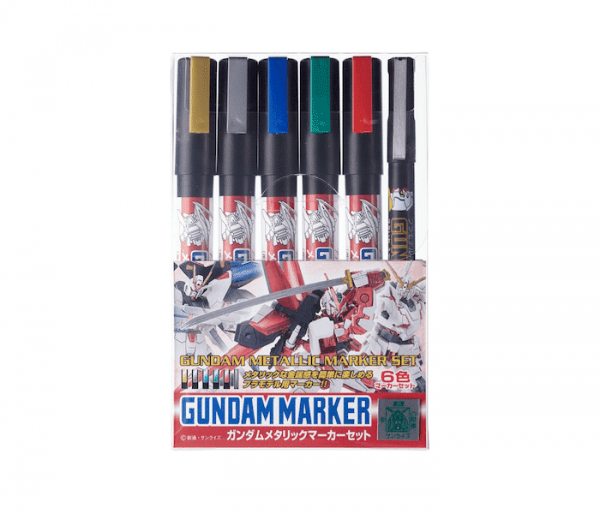 ปากกา กันดั้ม มาร์คเกอร์ GMS121 GUNDAM METALLIC MARKER SET