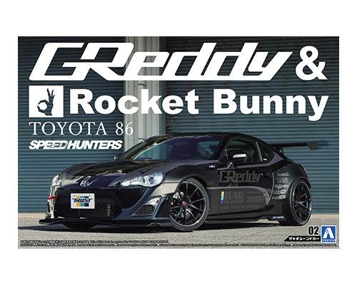 โมเดลรถยนต์ประกอบ Aoshima 86 ROCKET BUNNY VOLK RACING Ver ขาย