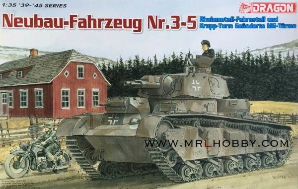 จำหน่าย โมเดลรถถังรถถังขนาดหนัก Dragon Neubau-Fahrzeung Nr.3-5 1/35