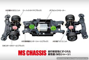 โมเดลรถทามิยา MINI 4WD ASTRALSTER MS CHASSIS
