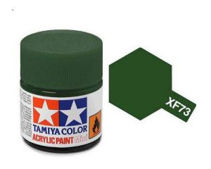 สีสูตรน้ำ TAMIYA XF 73 Dark Green JGSDF