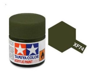 สีสูตรน้ำ TAMIYA XF-74 Olive Drab
