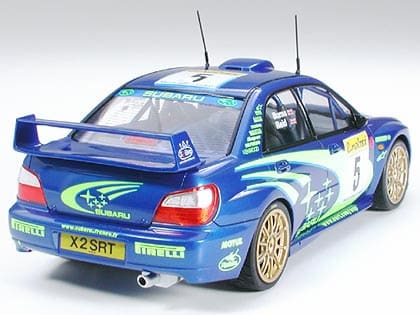โมเดลรถซูบารุ ทามิย่า Subaru Impreza WRC2001 1/24