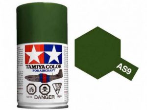 สีสเปรย์ทามิย่า Tamiya AS-9 Dark Green RAF