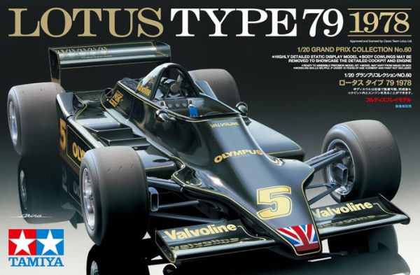 โมเดลประกอบรถยนต์ทามิย่า Lotus Type 79 1978 1/20