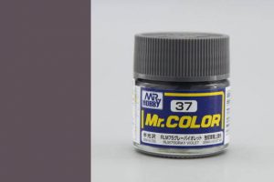 สีสูตรแลกเกอร์ Mr Color C037 RLM75 gray violet
