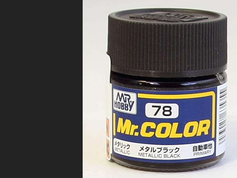 Mr.Color C78 METALLIC BLACK