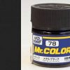 MR COLOR C078 METALLIC BLACK