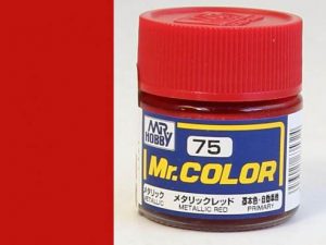 MR COLOR C075 METALLIC RED