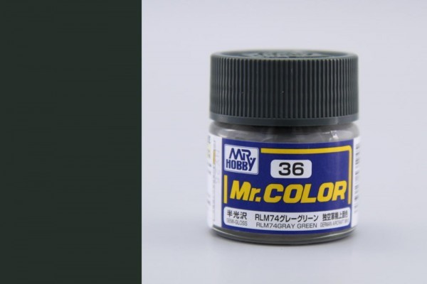 Mr.Color C36 RLM74 gray green