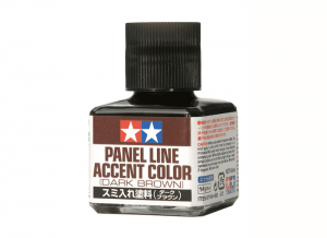 น้ำยาตัดเส้น Panel Line Accent Color Dark Brown