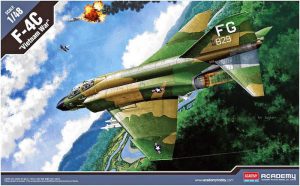 โมเดลเครื่องบิน 12294 Academy USAF F-4C Vietnam War 1/48