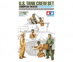 โมเดลฟิกเกอร์ทหารอเมริกัน US Tank Crew Set European 1/35