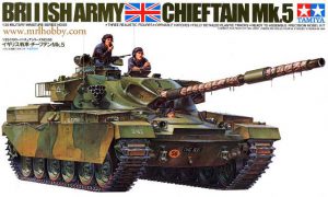 โมเดลรถถังทามิย่า British Chieftain Mk 5 Tank