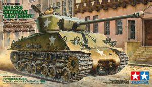 โมเดลรถถังฟิวรี่ M4A3E8 Sherman European Theater 1/35