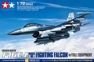 โมเดลเครื่องบิน Tamiya F-16CJ Block 50 Equipment 1 : 72