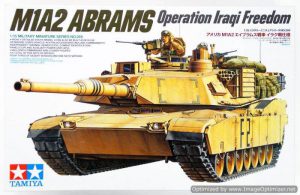 โมเดลรถถังหลัก M1A2 Abrams Operation Iraqi Freedom 1/35