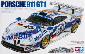 โมเดลประกอบรถพอร์ซจีทีวัน TA24186 Porsche 911 GT1 1/24