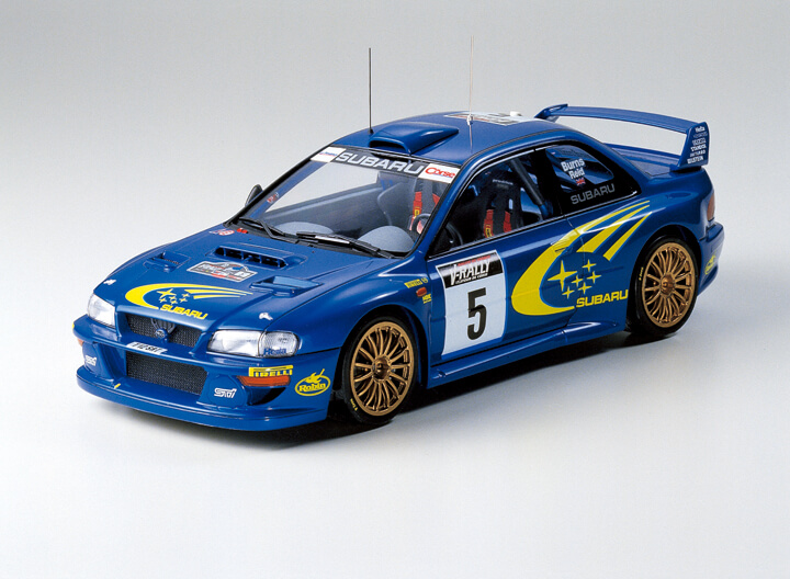 โมเดลรถยนต์ซุบารุทามิย่า Subaru Impreza WRC ’99 1/24