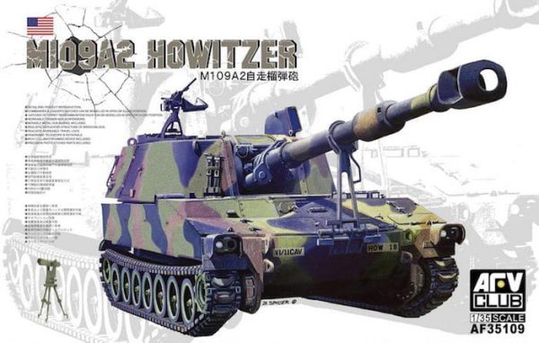 โมเดล AFV ปืนใหญ่อัตตาจร M109A2 Howitzer 1/35