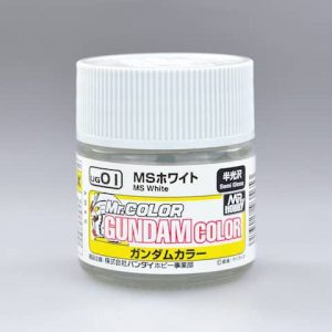 สีกันดั้ม UG01 MS White Gundam Color 10ml