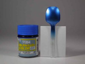 สีเมทัลลิก Mr.Metallic Color GX204 Matal Blue