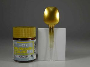 สีเมทัลลิก Mr.Metallic Color GX217 Rough Gold