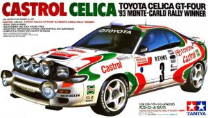 โมเดลประกอบ รถยนต์เซลิก้า Tamiya Castrol Celica