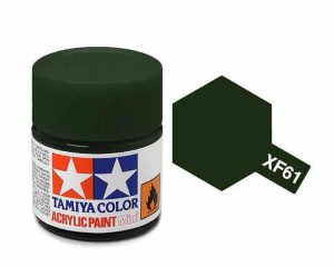 สีสูตรน้ำ สีเขียวแก่ TAMIYA XF-61 DARK GREEN